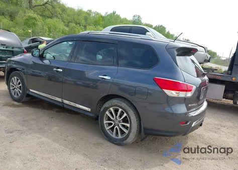 2014 Nissan Pathfinder Sl from USA, damaged, VIN 5N1AR2MM2EC685459